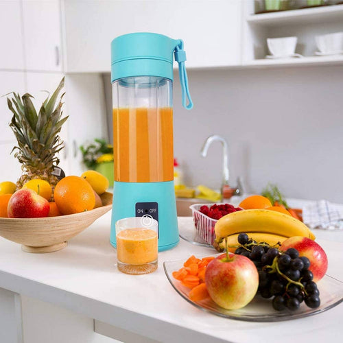 Portable Powerful 6 Blades USB Rechargeable Juicer